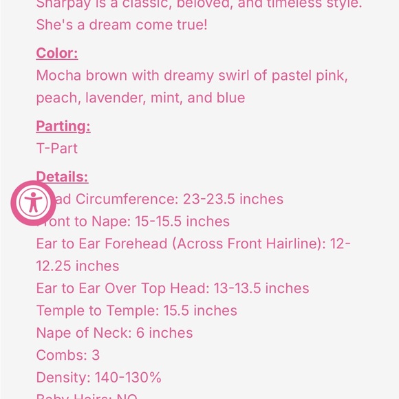 Chelsey Smith Crown - Sharpay Mocha Prism - Picture 12 of 12